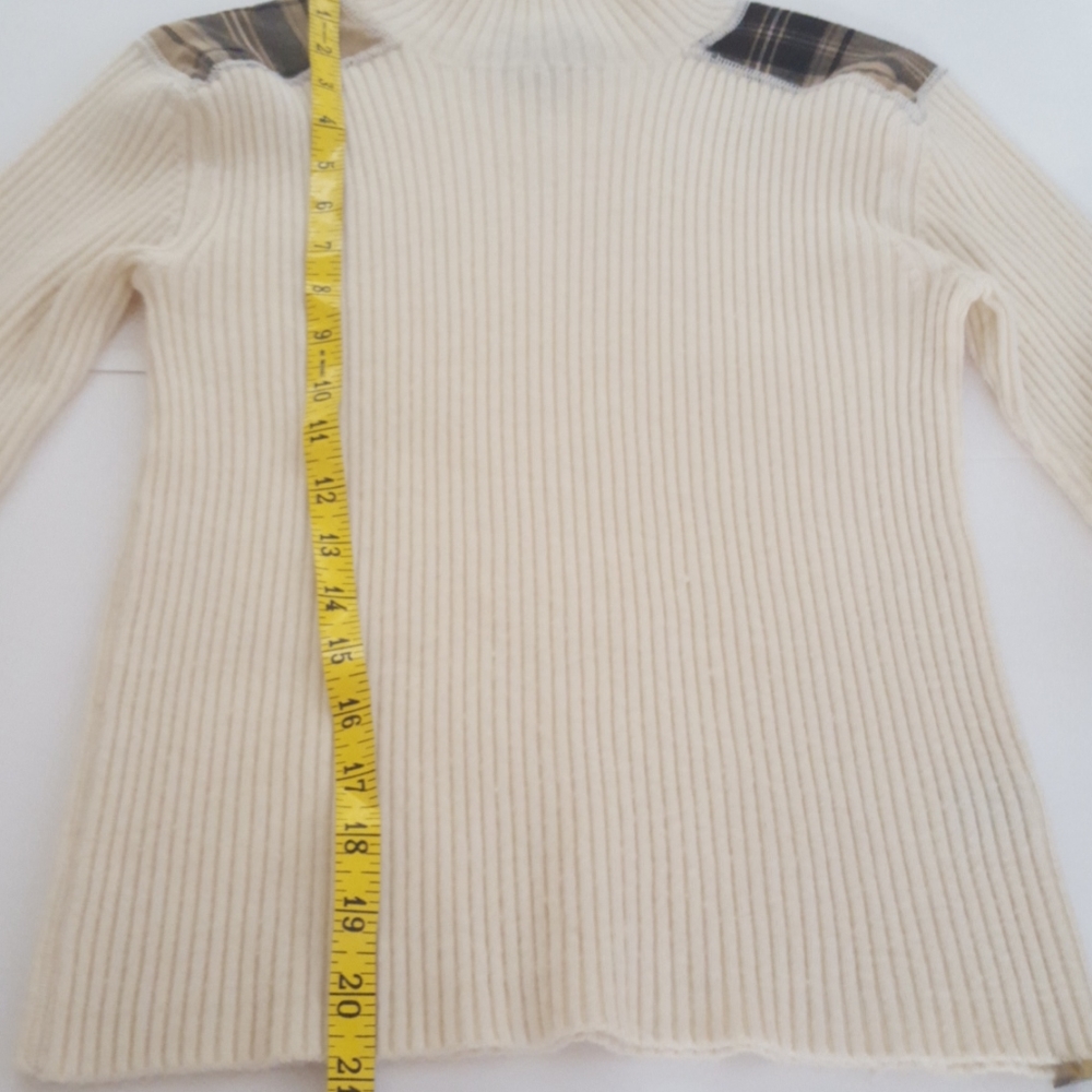 Hpjosephine Chaus Patch Turtleneck Euc - image 6